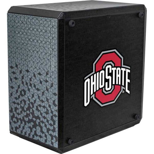 Ohio State University OSU Buckeyes Black Cooler Master MasterBox Q300L Mini Tower Skin