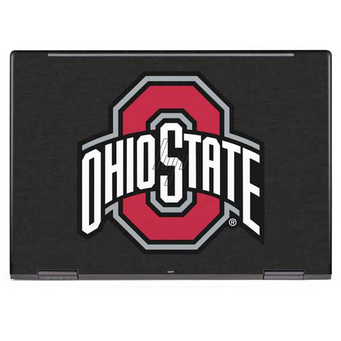 Ohio State University OSU Buckeyes Black HP Envy Skin