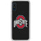 Ohio State University OSU Buckeyes Black Galaxy A10e Clear Case