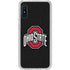 Ohio State University OSU Buckeyes Black Galaxy A10e Clear Case