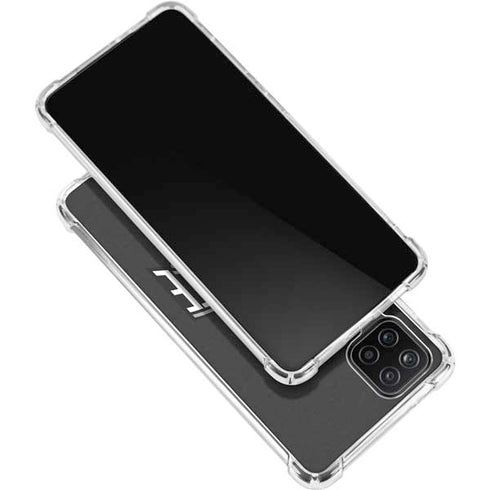 Ohio State University OSU Buckeyes Black Galaxy A12 Clear Case