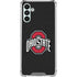 Ohio State University OSU Buckeyes Black Galaxy A13 5G Clear Case