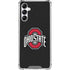 Ohio State University OSU Buckeyes Black Galaxy A14 5G Clear Case