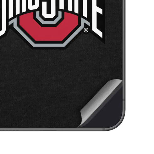 Ohio State University OSU Buckeyes Black Galaxy A14 5G Skin