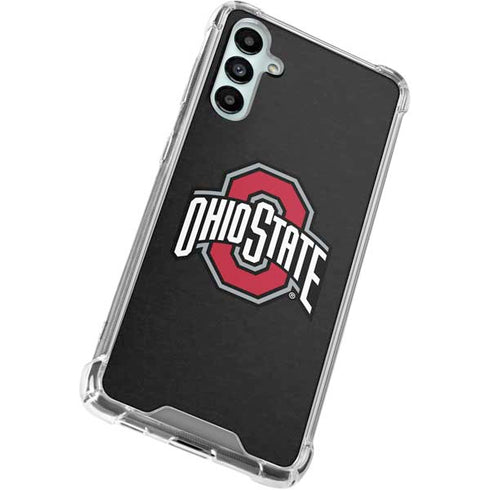 Ohio State University OSU Buckeyes Black Galaxy A15 5G Clear Case