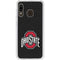Ohio State University OSU Buckeyes Black Galaxy A20 Clear Case