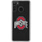 Ohio State University OSU Buckeyes Black Galaxy A21 Clear Case