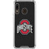 Ohio State University OSU Buckeyes Black Galaxy A30 Clear Case