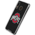 Ohio State University OSU Buckeyes Black Galaxy A30 Clear Case