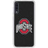 Ohio State University OSU Buckeyes Black Galaxy A50 Clear Case