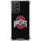 Ohio State University OSU Buckeyes Black Galaxy A52 5G Clear Case