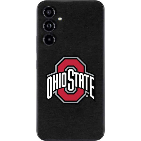 Ohio State University OSU Buckeyes Black Galaxy A54 5G Skin