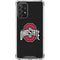 Ohio State University OSU Buckeyes Black Galaxy A72 5G Clear Case