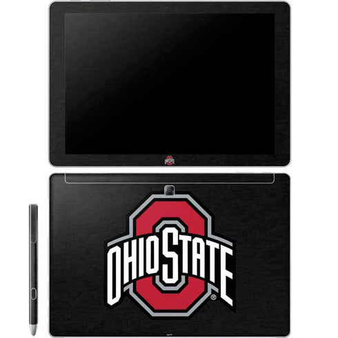 Ohio State University OSU Buckeyes Black Galaxy Book 12in Skin
