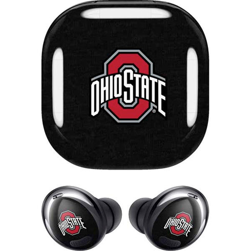Ohio State University OSU Buckeyes Black Galaxy Buds Pro Skin