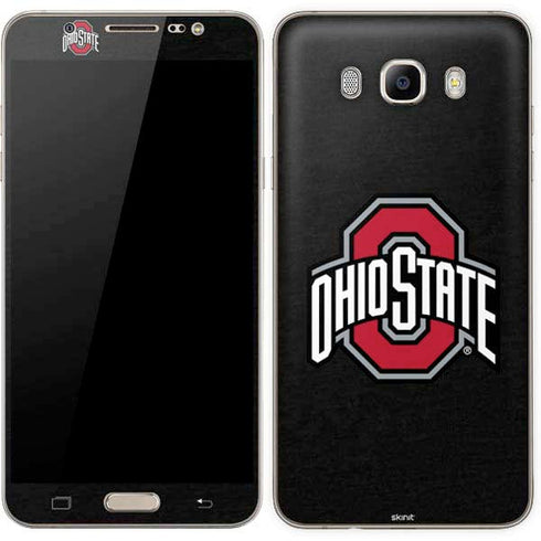 Ohio State University OSU Buckeyes Black Galaxy J7 Skin