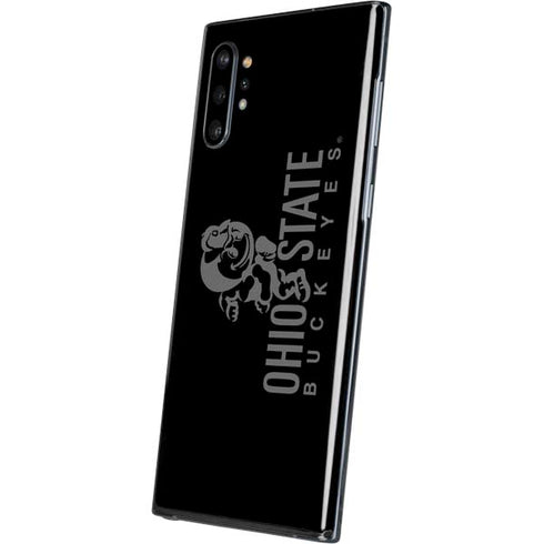 Ohio State University OSU Buckeyes Black Galaxy Note 10 Plus Skin