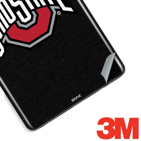 Ohio State University OSU Buckeyes Black Galaxy Note 8 Skin