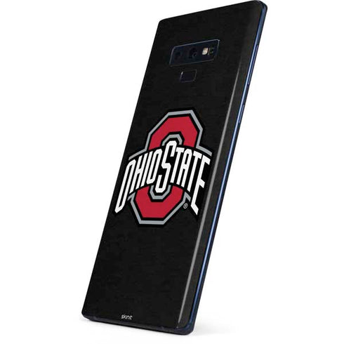 Ohio State University OSU Buckeyes Black Galaxy Note 9 Skin