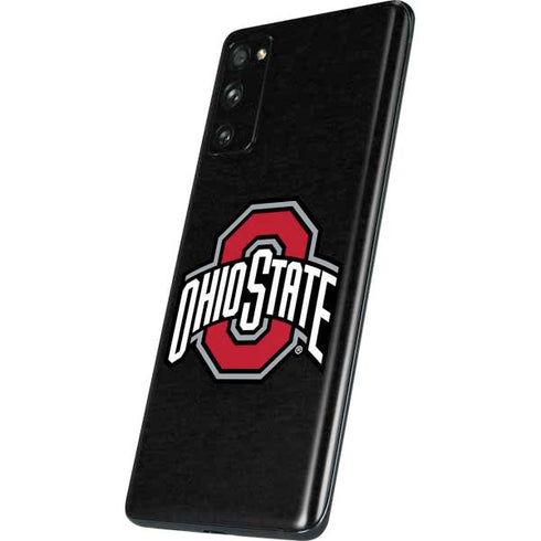 Ohio State University OSU Buckeyes Black Galaxy S20 Fan Edition Skin