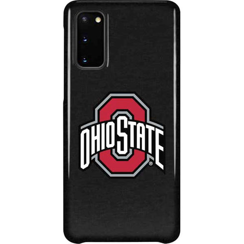 Ohio State University OSU Buckeyes Black Galaxy S20 Lite Case