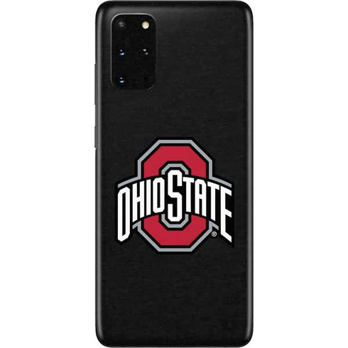 Ohio State University OSU Buckeyes Black Galaxy S20 Plus Skin