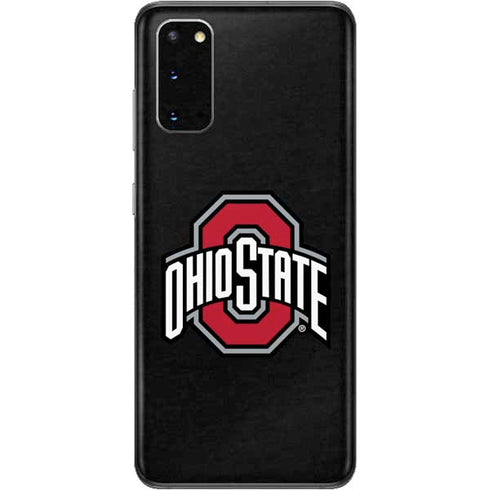 Ohio State University OSU Buckeyes Black Galaxy S20 Skin