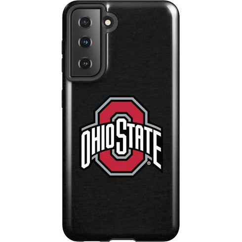 Ohio State University OSU Buckeyes Black Galaxy S21 5G Pro Case