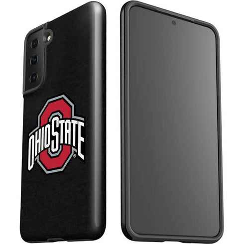 Ohio State University OSU Buckeyes Black Galaxy S21 FE Pro Case