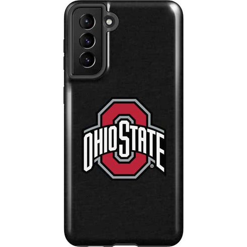 Ohio State University OSU Buckeyes Black Galaxy S21 Plus 5G Pro Case