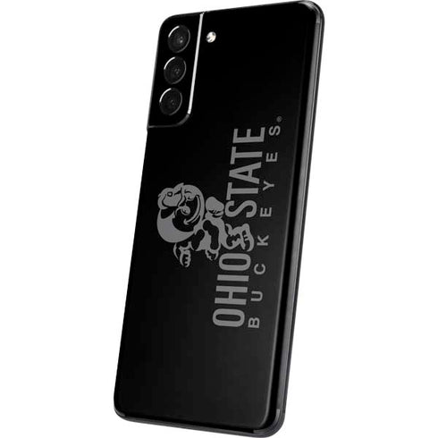Ohio State University OSU Buckeyes Black Galaxy S21 Plus 5G Skin
