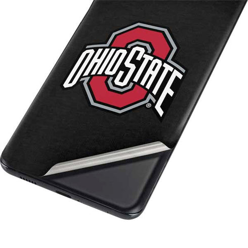 Ohio State University OSU Buckeyes Black Galaxy S21 Ultra 5G Skin
