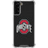 Ohio State University OSU Buckeyes Black Galaxy S22 Plus Clear Case