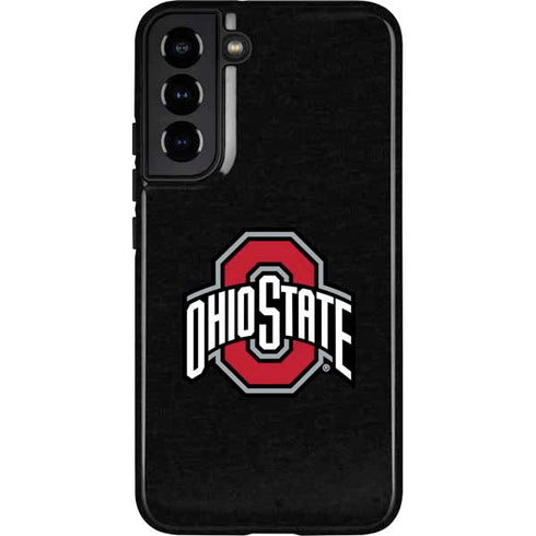 Ohio State University OSU Buckeyes Black Galaxy S22 Plus Pro Case