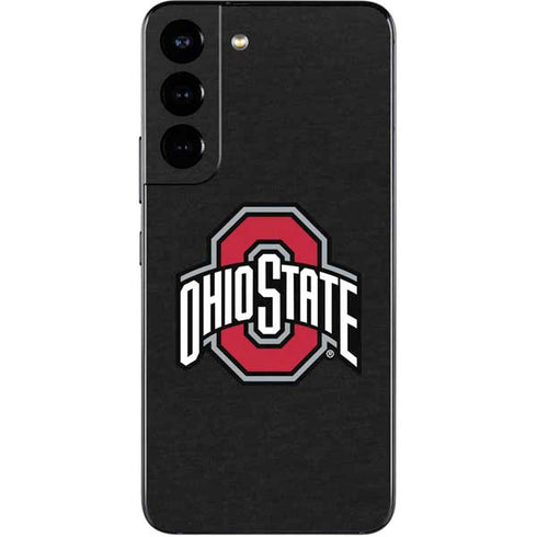 Ohio State University OSU Buckeyes Black Galaxy S22 Skin