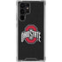 Ohio State University OSU Buckeyes Black Galaxy S22 Ultra Clear Case