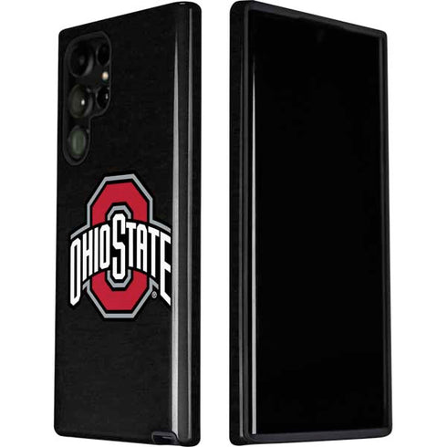 Ohio State University OSU Buckeyes Black Galaxy S22 Ultra Pro Case