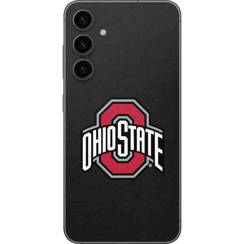 Ohio State University OSU Buckeyes Black Galaxy S23 FE Skin