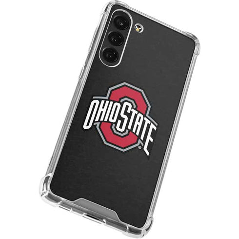 Ohio State University OSU Buckeyes Black Galaxy S23 Plus Clear Case