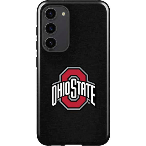 Ohio State University OSU Buckeyes Black Galaxy S23 Plus Pro Case