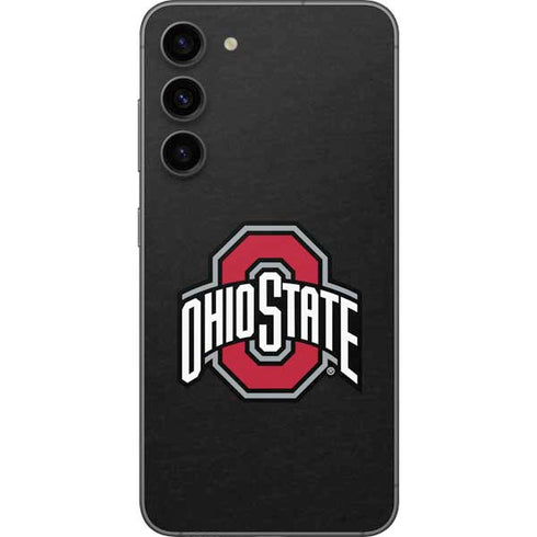 Ohio State University OSU Buckeyes Black Galaxy S23 Plus Skin