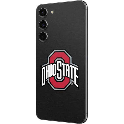 Ohio State University OSU Buckeyes Black Galaxy S23 Plus Skin