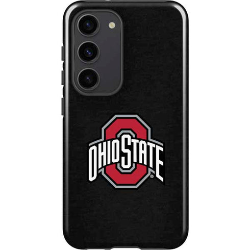 Ohio State University OSU Buckeyes Black Galaxy S23 Pro Case