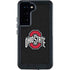 Ohio State University OSU Buckeyes Black Galaxy S23 Waterproof Case