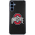 Ohio State University OSU Buckeyes Black Galaxy S24 Clear Case