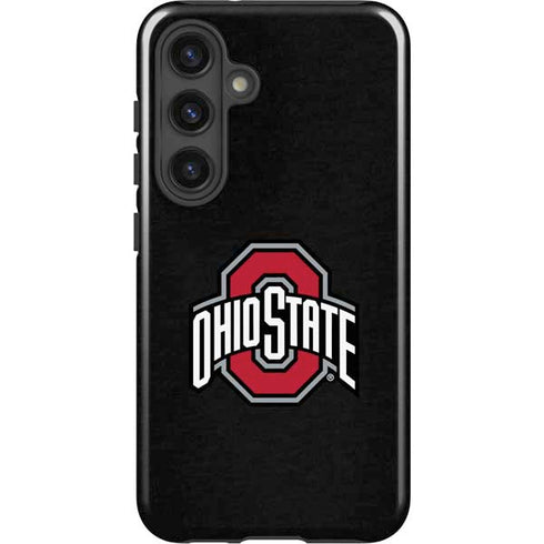 Ohio State University OSU Buckeyes Black Galaxy S24 Impact Case