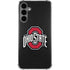 Ohio State University OSU Buckeyes Black Galaxy S24 Plus Clear Case