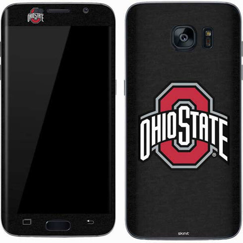 Ohio State University OSU Buckeyes Black Galaxy S7 Skin