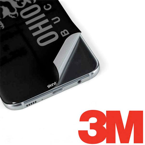 Ohio State University OSU Buckeyes Black Galaxy S8 Skin