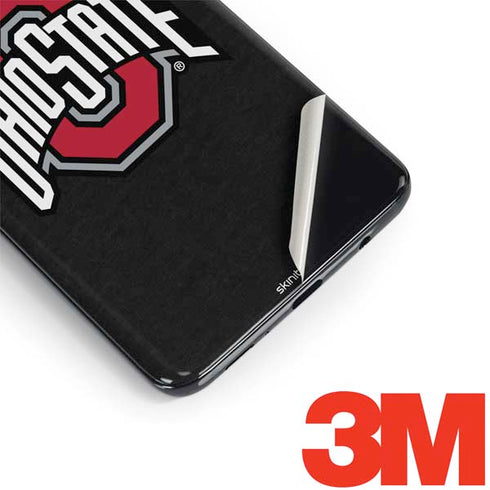 Ohio State University OSU Buckeyes Black Galaxy S9 Plus Skin
